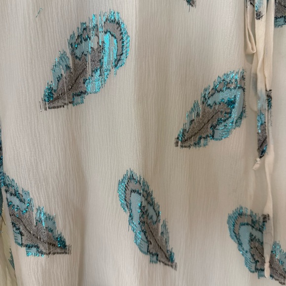 Ramy Brook Women's Long Sleeve Printed Paulette Top - Picture 10 of 11